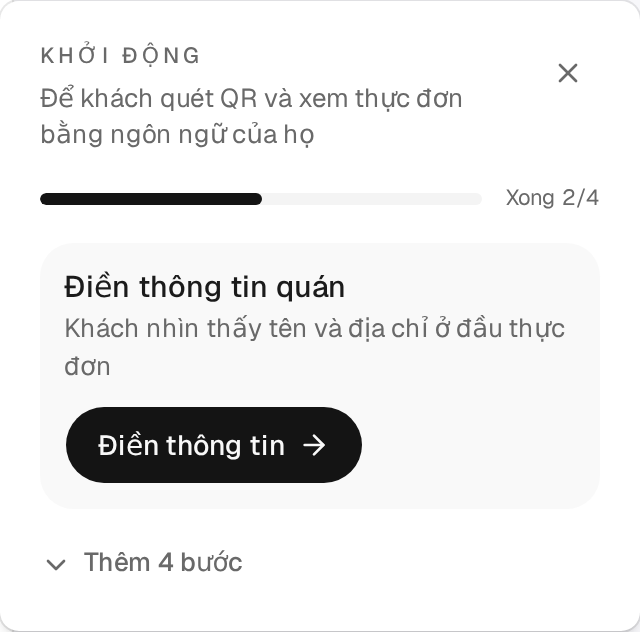 Danh sách khởi động